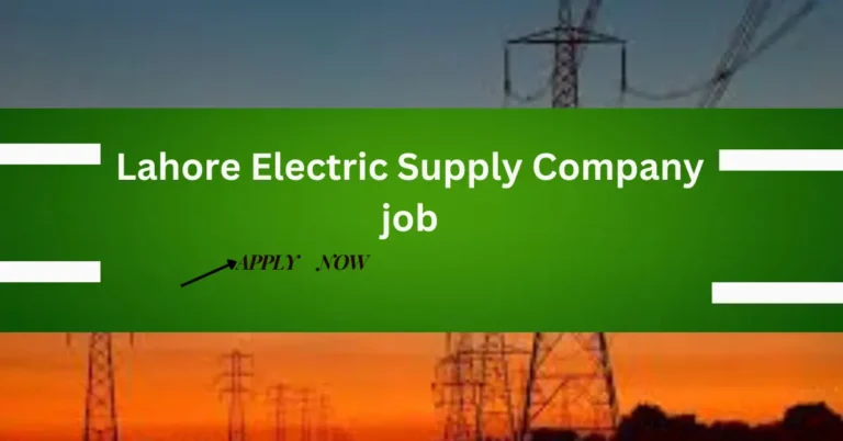 Lahore Electric Supply Company job