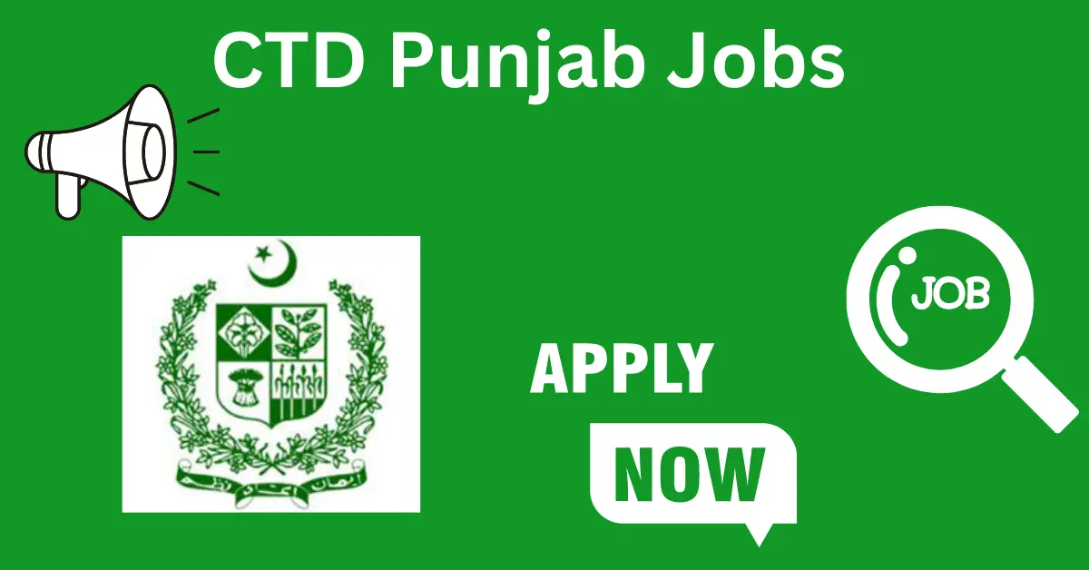 CTD Punjab Jobs