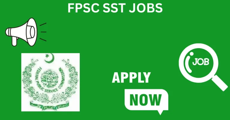 FPSC SST Jobs