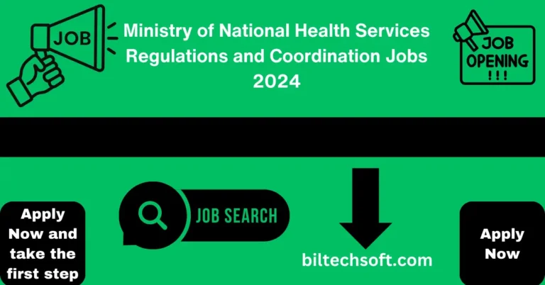 Ministry of National Health Services Regulations and Coordination Jobs 2024