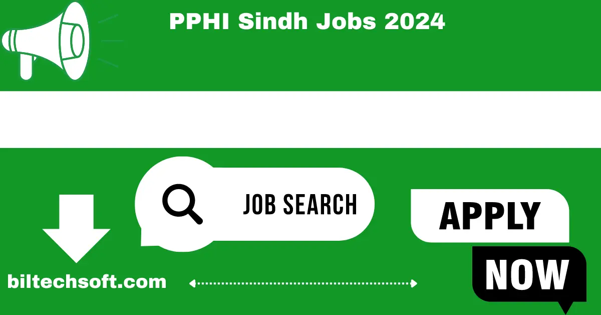 PPHI Sindh Jobs 2024