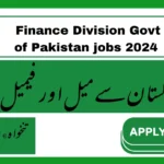 Finance Division Govt of Pakistan jobs 2024