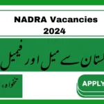 NADRA Vacancies 2024